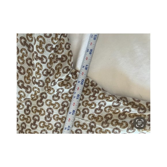 Gucci Horsebit Print Cotton Lawn Tunic Top - Picture 14 of 16